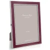 Josephs Jewelers Home Décor>Addison Ross – Plum & Silver 4×6 Frame