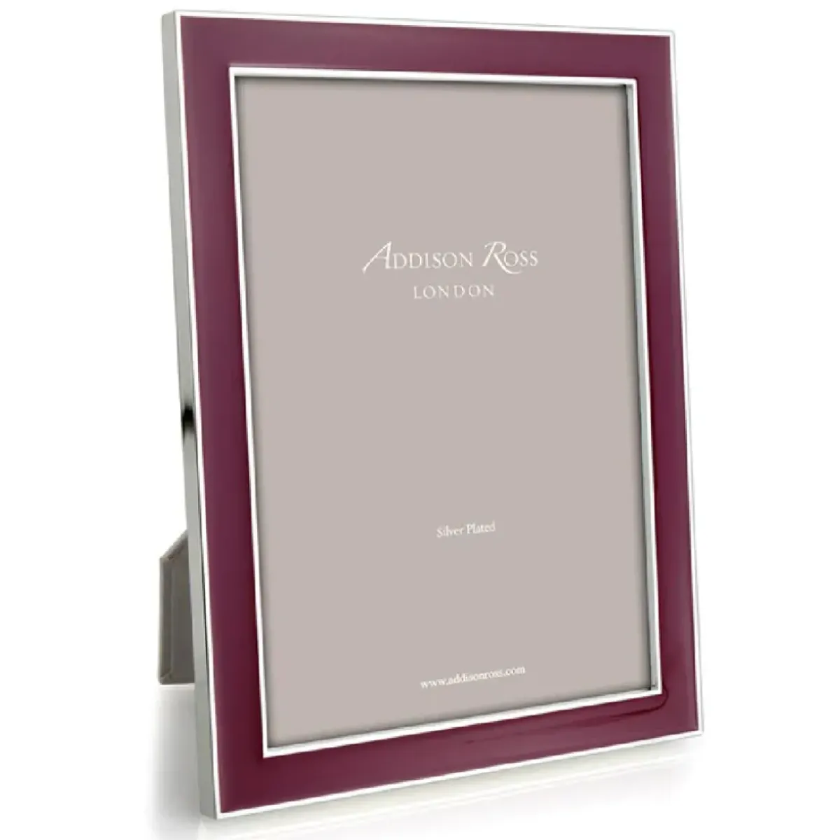 Josephs Jewelers Home Décor>Addison Ross – Plum & Silver 4×6 Frame