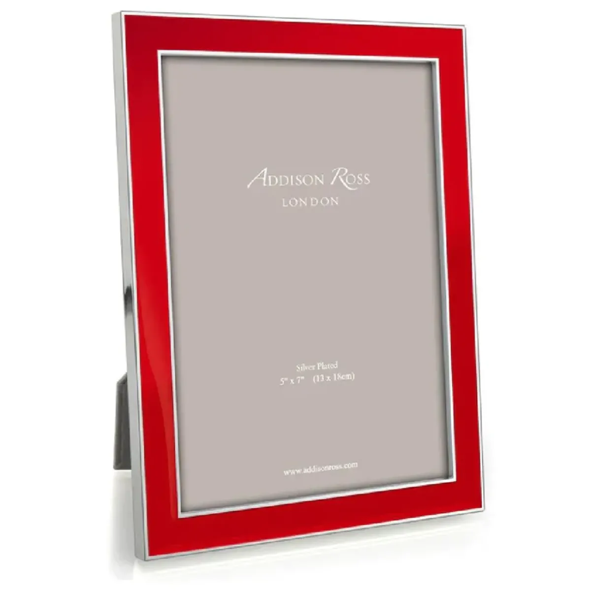 Josephs Jewelers Home Décor>Addison Ross – Red & Silver 4×6 Frame