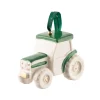 Josephs Jewelers Home Décor>Belleek – Classic Green Tractor Ornament