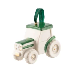 Josephs Jewelers Home Décor>Belleek – Classic Green Tractor Ornament
