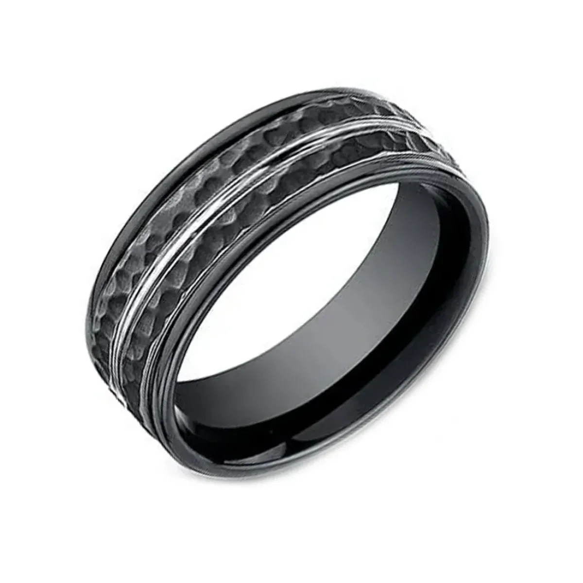 Josephs Jewelers Wedding Bands For Men>Black Cobalt Wedding Band