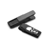 Josephs Jewelers Money Clips>Black Stainless Steel Skull Money Clip