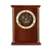 Josephs Jewelers Home Décor>Bulova – Oak Clock w/ Engravable Plaque