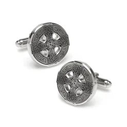 Josephs Jewelers Cufflinks, Tie Bars, And Pins>Celtic Cross Cufflinks