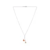 Josephs Jewelers Necklaces And Pendants>Children’s Sterling Silver Flower and Bee Necklace