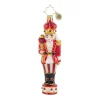 Josephs Jewelers Home Décor>Christopher Radko – Drumming Up Delight Nutcracker Glass Ornament