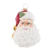Josephs Jewelers Home Décor>Christopher Radko – Sparking Saint Nick Glass Ornament