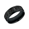 Josephs Jewelers Wedding Bands For Men>Cobalt and Black Carbon Fiber 8mm Wedding Band