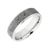 Josephs Jewelers Wedding Bands For Men>Cobalt Chrome Meteorite Wedding Band