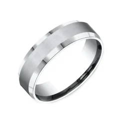 Josephs Jewelers Wedding Bands For Men>Cobalt Comfort- Fit Wedding Band