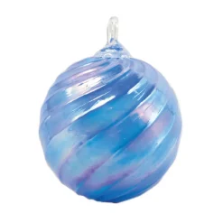 Josephs Jewelers Home Décor>Glass Eye Studio – Adrift Twist Round Ornament