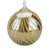 Josephs Jewelers Home Décor>Glass Eye Studio – Nutmeg Drape Round Ornament