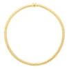 Josephs Jewelers Necklaces And Pendants>Gold-Plated Sterling Silver Tubogas Necklace