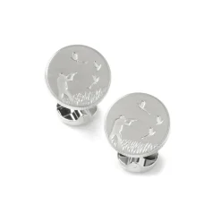 Josephs Jewelers Cufflinks, Tie Bars, And Pins>Hunter Cufflinks