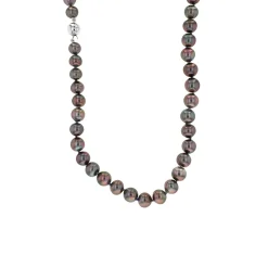 Josephs Jewelers Necklaces And Pendants>18-Inch Tahitian Pearl Strand with Sterling Silver Clasp