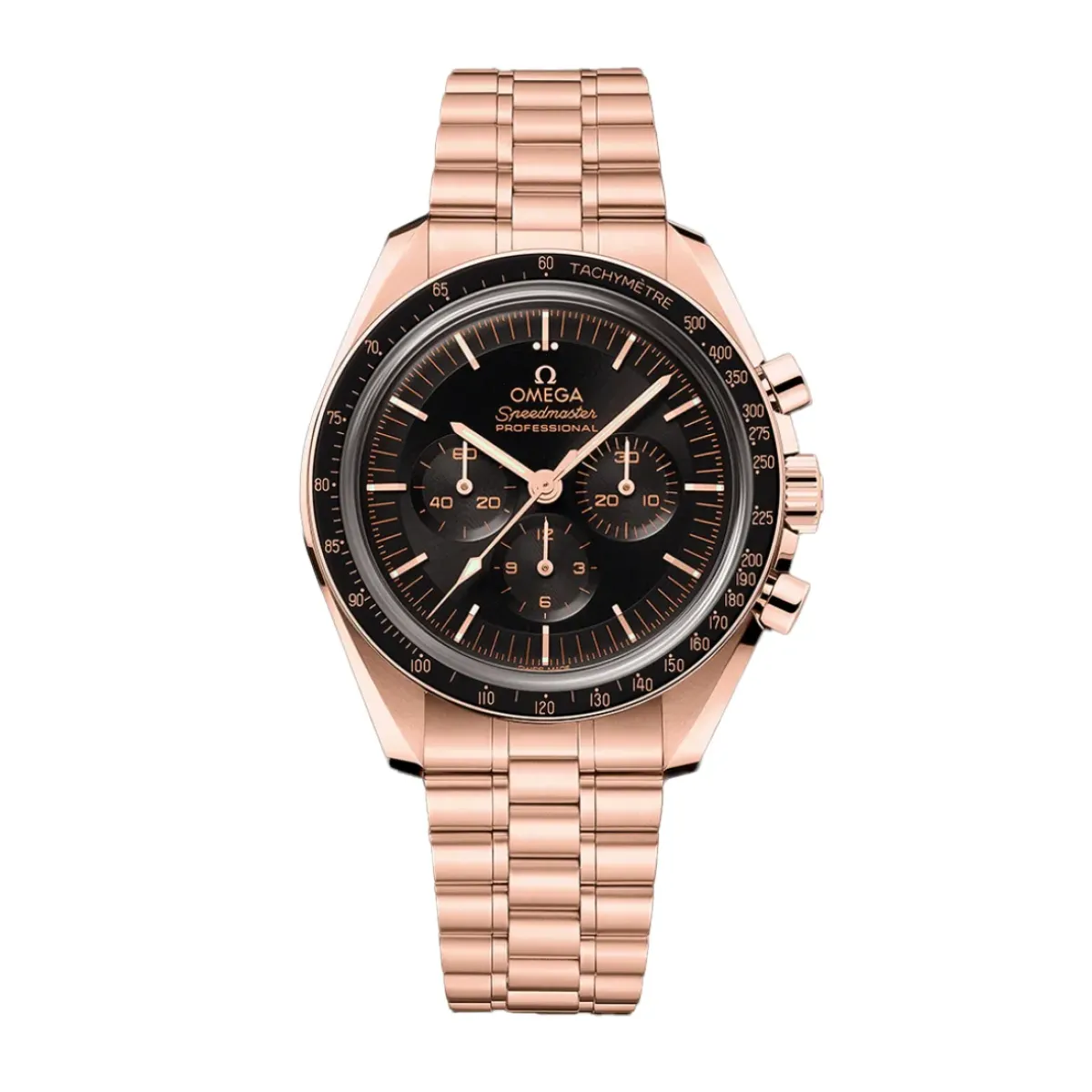 Josephs Jewelers Omega Watches>18K Rose Gold OMEGA Speedmaster