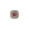 Josephs Jewelers Necklaces And Pendants>14K Two-Tone Pink and White Diamond Pendant