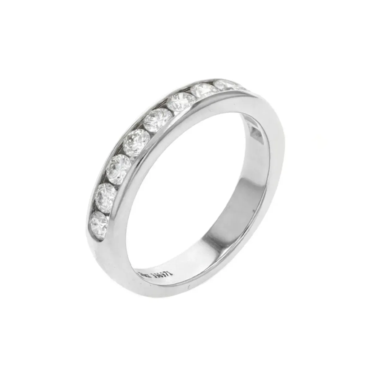 Josephs Jewelers Rings>14K White Gold 0.75 Carat Diamond Wedding Band