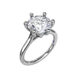 Josephs Jewelers Engagement Rings>14K White Gold 2 Carat Diamond Engagement Ring Semi-Mounting