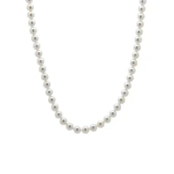Josephs Jewelers Necklaces And Pendants>14K White Gold Akoya Pearl Necklace