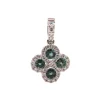Josephs Jewelers Necklaces And Pendants>14K White Gold Alexandrite and Diamond Pendant