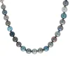 Josephs Jewelers Necklaces And Pendants>14K White Gold Black Tahitian Pearl Necklace