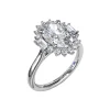 Josephs Jewelers Engagement Rings>14K White Gold Diamond Halo Engagement Ring Mounting