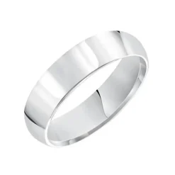 Josephs Jewelers Wedding Bands For Men>14K White Gold Plain Wedding Band