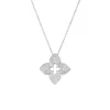Josephs Jewelers Necklaces And Pendants>18K White Gold Venetian Princess Diamond Pendant with Chain