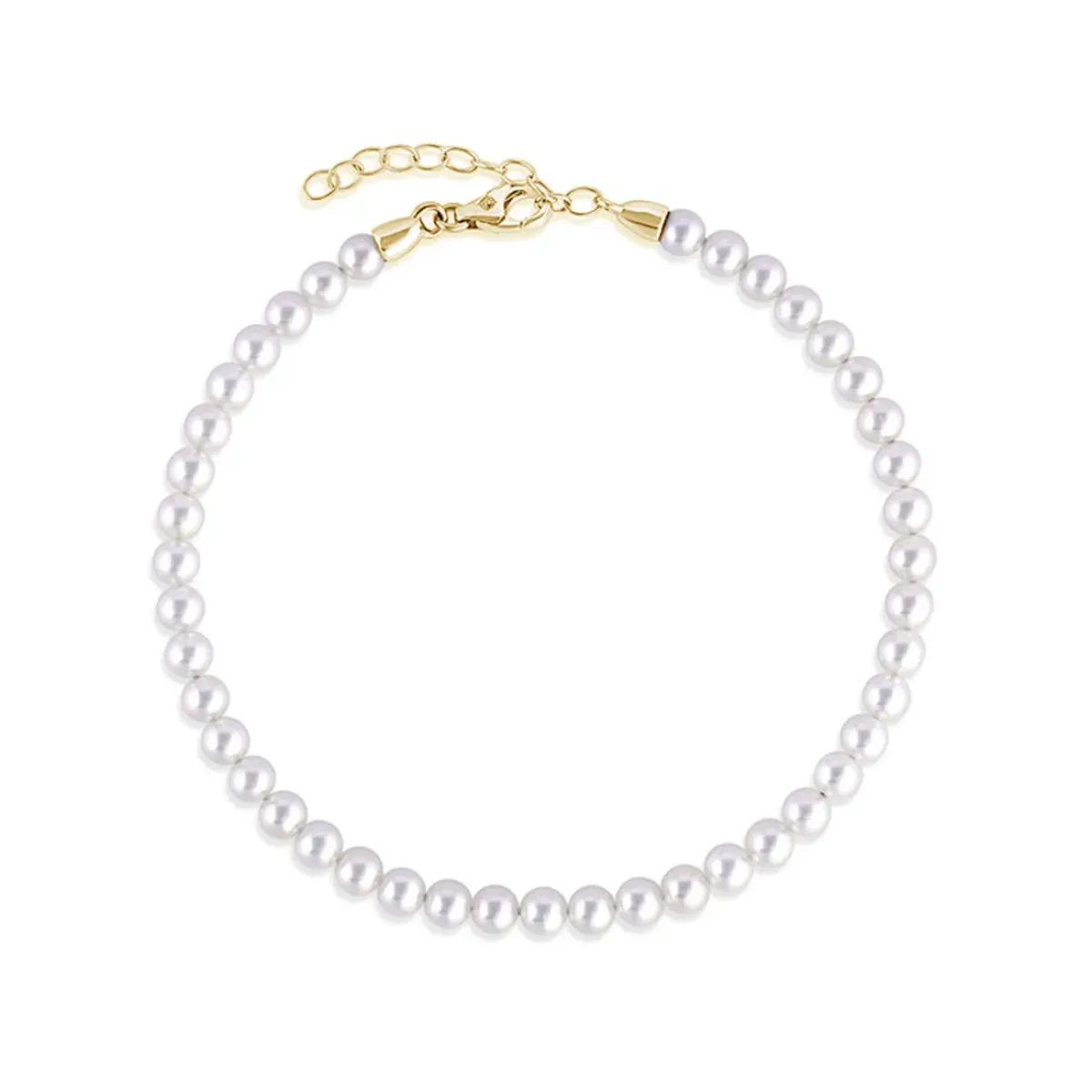 Josephs Jewelers Bracelets>14K Yellow Gold Akoya Pearl Bracelet