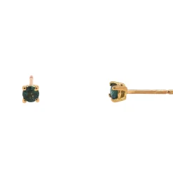 Josephs Jewelers Earrings>18K Yellow Gold Alexandrite Stud Earrings