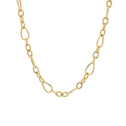 Josephs Jewelers Necklaces And Pendants>18K Yellow Gold 27-Inch Link Necklace