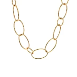 Josephs Jewelers Necklaces And Pendants>14K Yellow Gold 30-Inch Oval Link Necklace