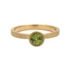 Josephs Jewelers Rings>18K Yellow Gold Peridot Stackable Ring