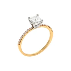Josephs Jewelers Engagement Rings>14K Yellow Gold Radiant Diamond Engagement Ring
