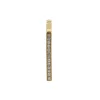 Josephs Jewelers Necklaces And Pendants>14K Yellow Gold Vertical Diamond Pendant