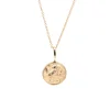 Josephs Jewelers Necklaces And Pendants>14K Yellow Gold “Wisdom Owl” Pendant with Chain