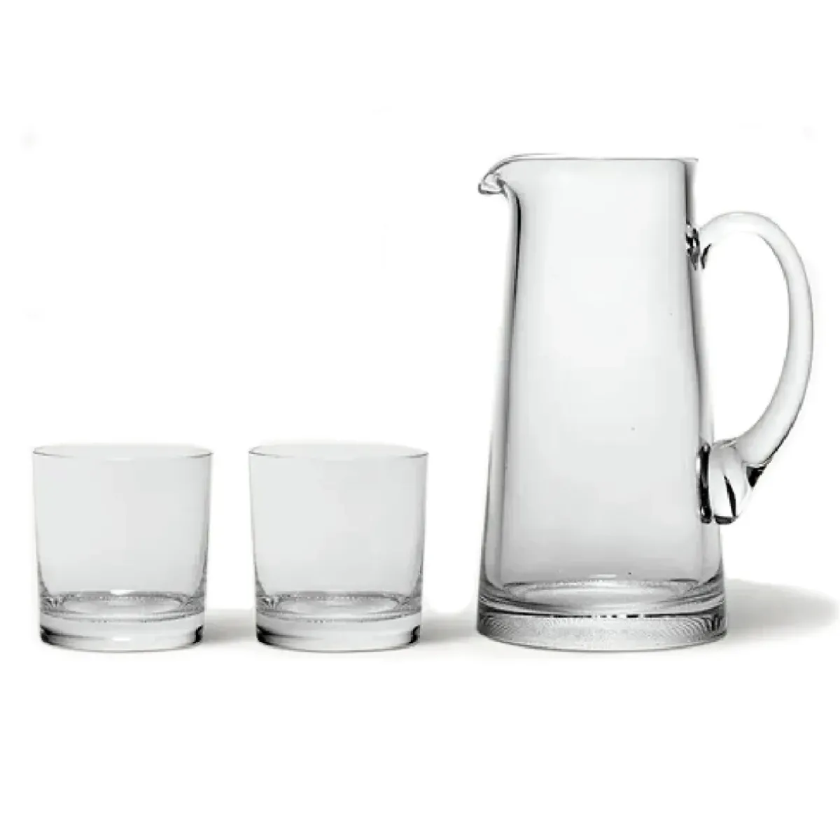 Josephs Jewelers Serveware>KostaBoda – Limelight Pitcher & 2 D.O.F. Set