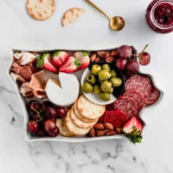 Josephs Jewelers Serveware>Lark at Home – Iowa State Plate