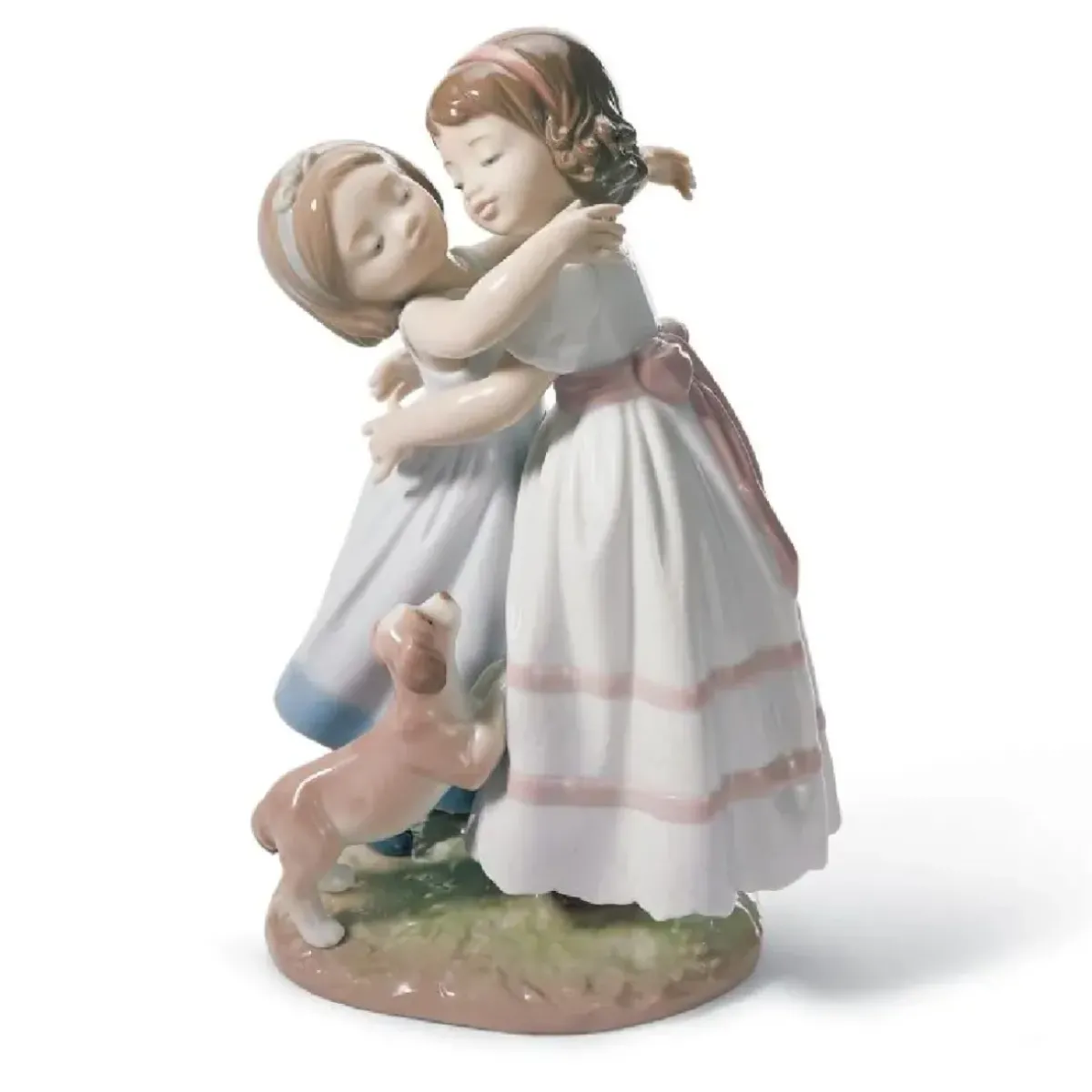 Josephs Jewelers Home Décor>Lladro – Give Me a Hug! Children Figurine