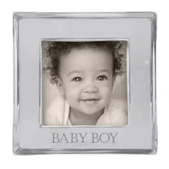 Josephs Jewelers Home Décor>Mariposa – “Baby Boy” 4×4 Signature Frame