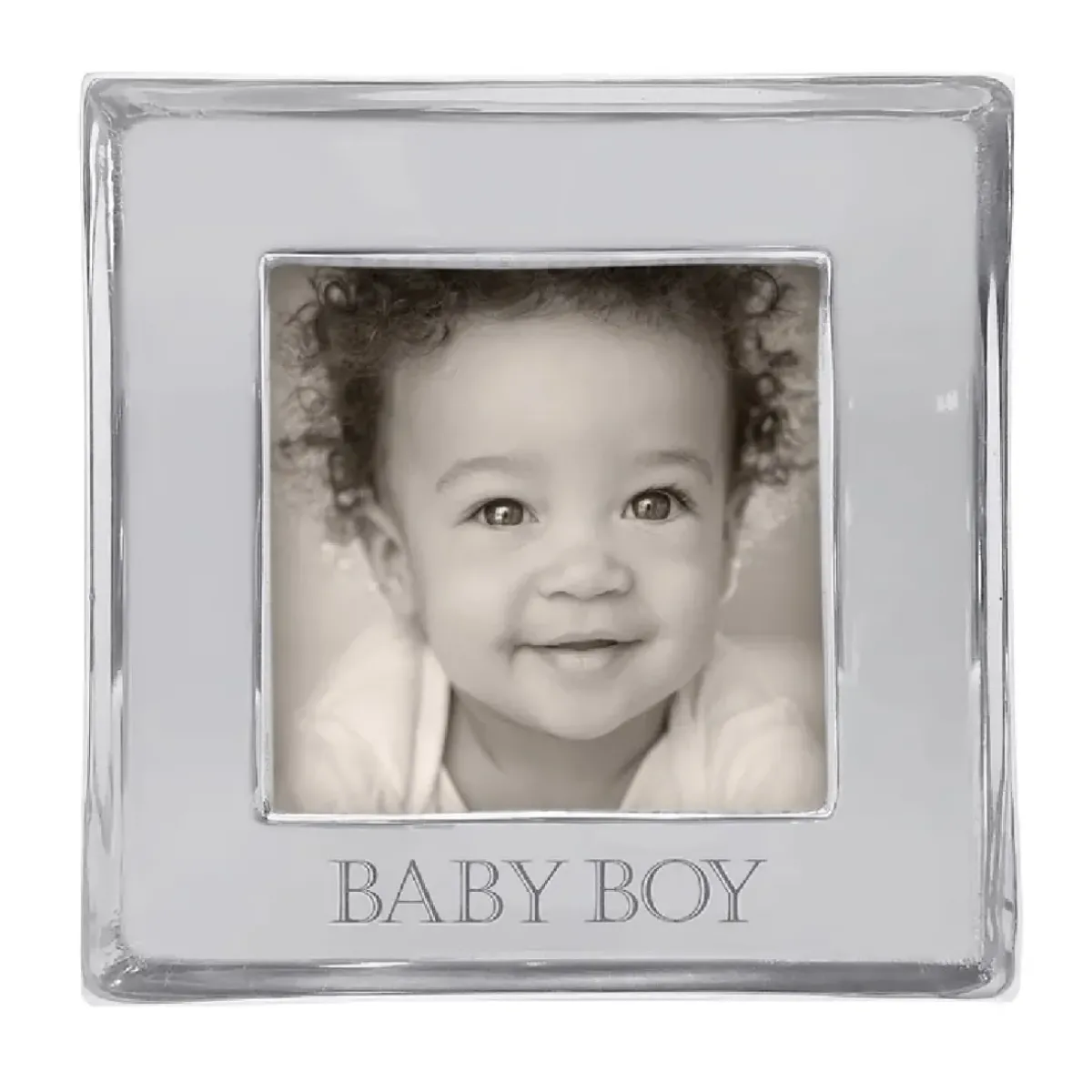 Josephs Jewelers Home Décor>Mariposa – “Baby Boy” 4×4 Signature Frame