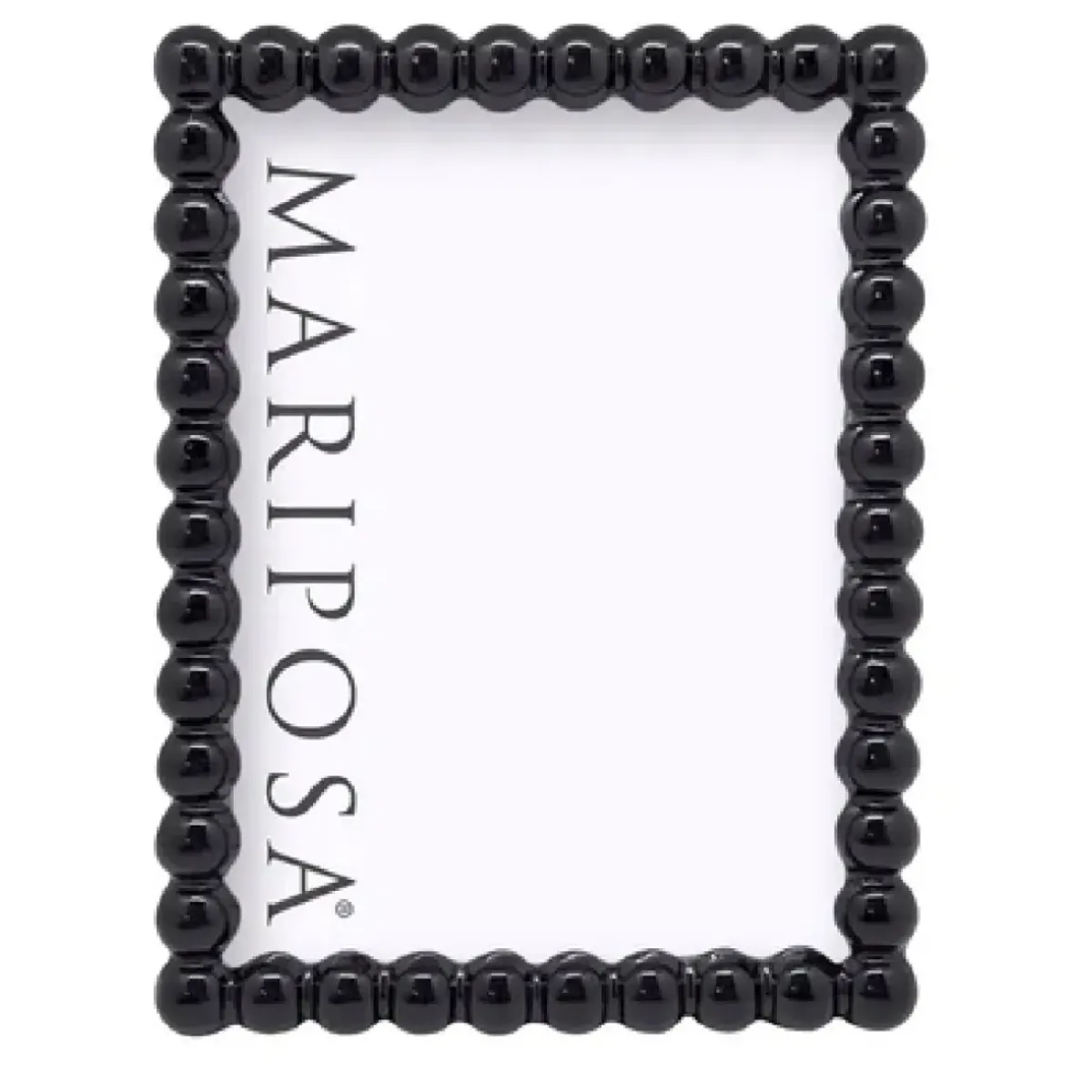 Josephs Jewelers Home Décor>Mariposa – Black Baubles 5×7 Frame