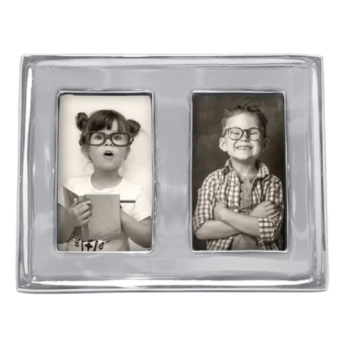 Josephs Jewelers Home Décor>Mariposa – Signature 2×3 Double Frame