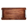Josephs Jewelers Serveware>Mariposa – Signature Handled Wood Tray