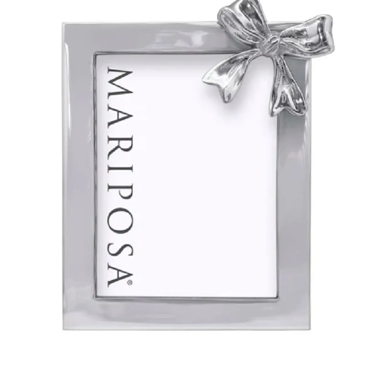 Josephs Jewelers Home Décor>Mariposa – Vertical Bow 4×6 Frame