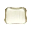 Josephs Jewelers Serveware>Mary Jurek – Gold Square Blossom Tray
