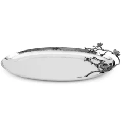Josephs Jewelers Serveware>Michael Aram – Black Orchid Oval Platter