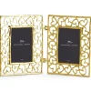 Josephs Jewelers Home Décor>Michael Aram – Gold Heart 2×3 Hinged Frame